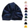 Baby Girls Turban Knot Head Wrap Cute Kids Rabbit Ear Hat Bunny Ear Velvet Cap