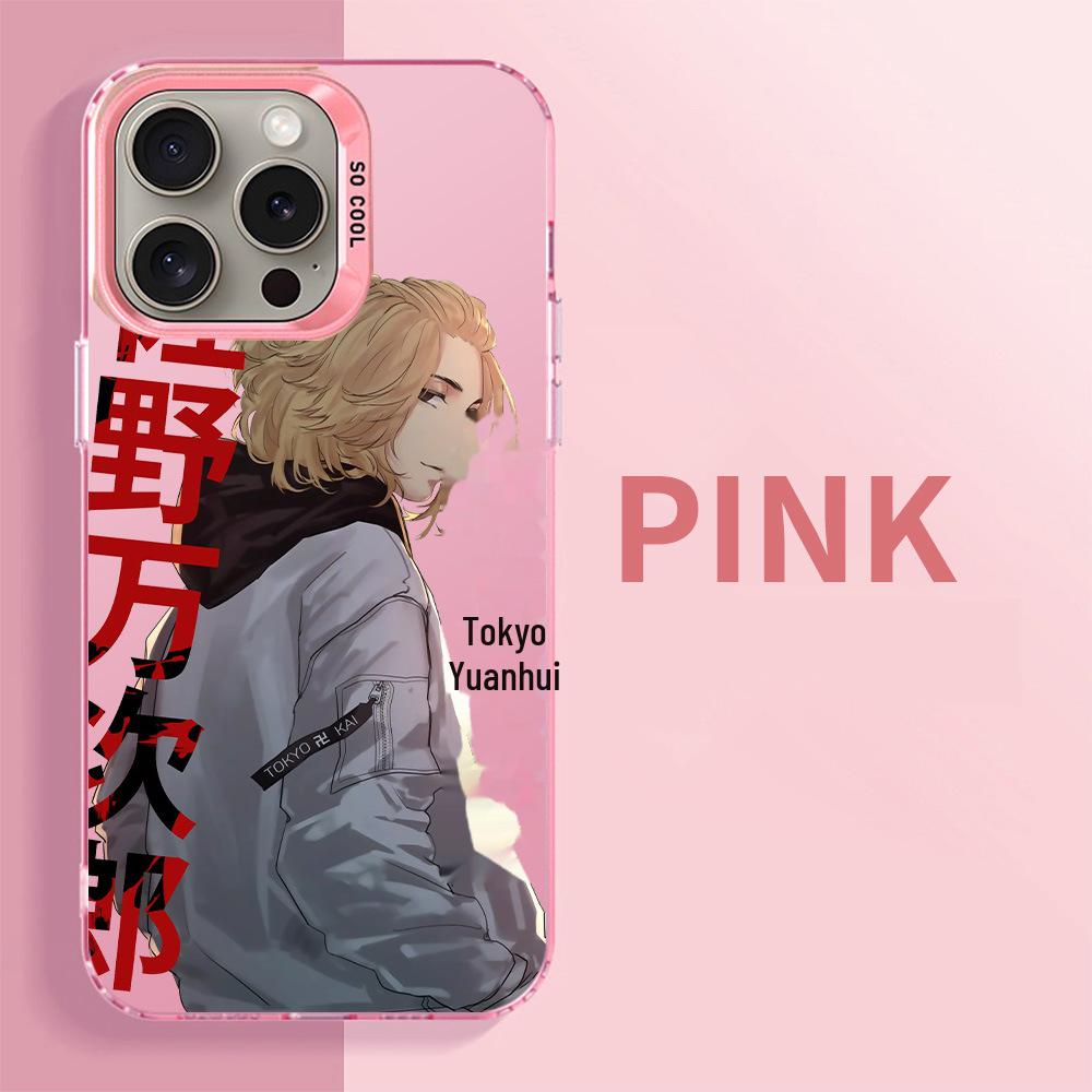 Silver Cross-border Tokyo Avengers IMD Phone Case for iPhone 15/14/13/8/11