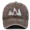Verstellbare Vintage-Kappe für Damen und Herren für Outdoor-Wanderungen und Bergsteigen