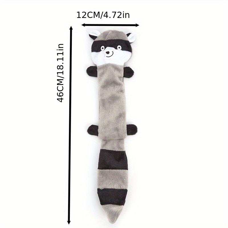 Jucărie de mestecat durabilă din pluș pentru câini - Formă de animal, material moale prietenos cu pielea pentru toate rasele, jucării pentru câini pentru mestecători agresivi