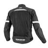 KOMINE 2025 Model Motorcycle Enigma Light Half Mesh Jacket Size 3XL (KOMINE) (JK-177) Black,