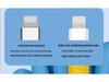 Color Contrast Spring Data Cable: Retractable Fast Charger for Huawei & Apple