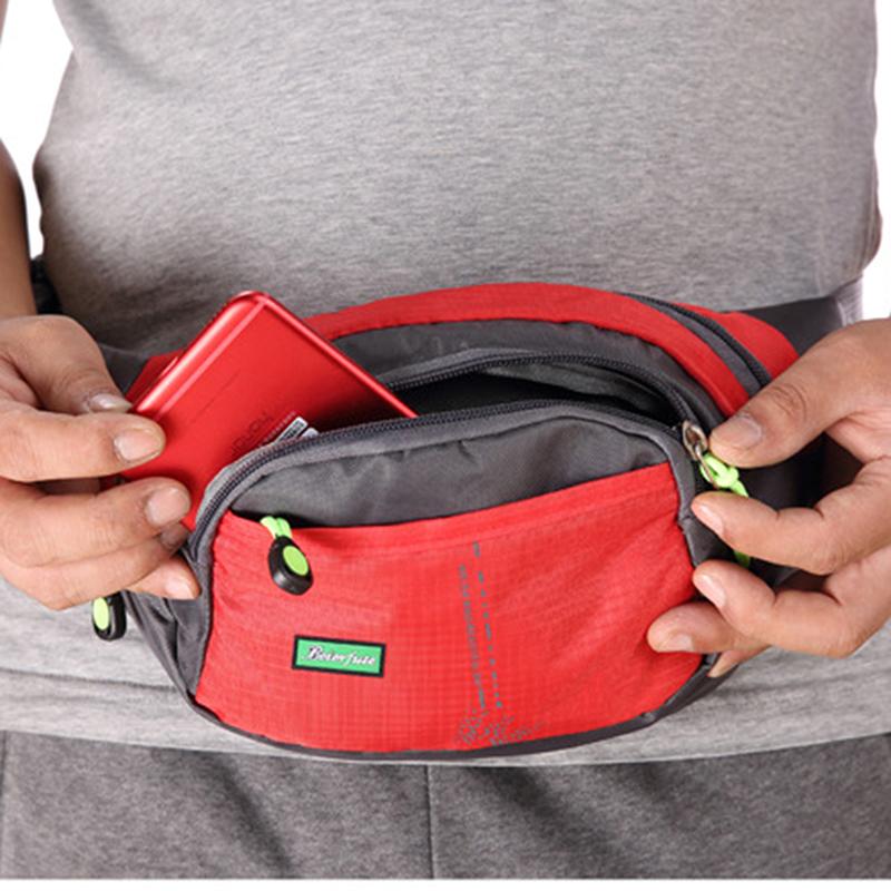 Travel Waist Bag Zipper Outdoor Sports Shoulder Bag Men's and Women's Waterproof Fashion Large-capacity Adjustable