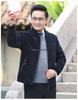 Men's Corduroy Velvet-Lined Jacket for Middle-Aged and Elderly - Autumn/Winter Warmth