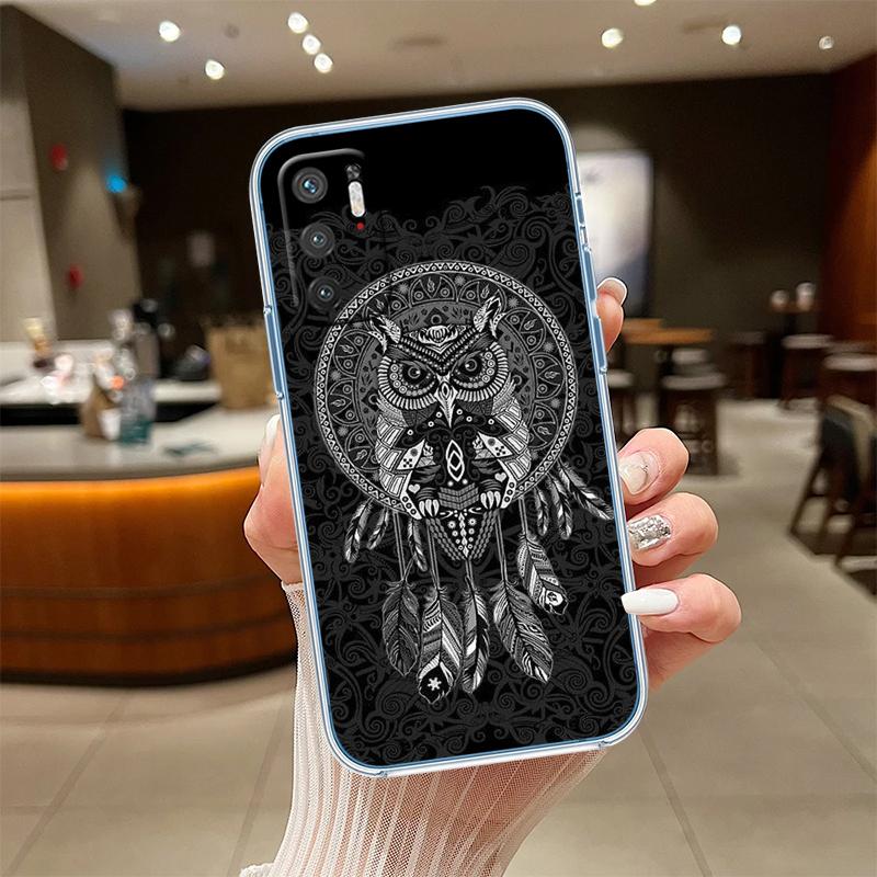 NH14 Cartoon Art Owl Phone Case for LG K22 K30 K40 K40S K41 K42 K50 K50S K51 K51S K52 K61 K62 K71 K92 Q60 Q61 V40 V50 V60