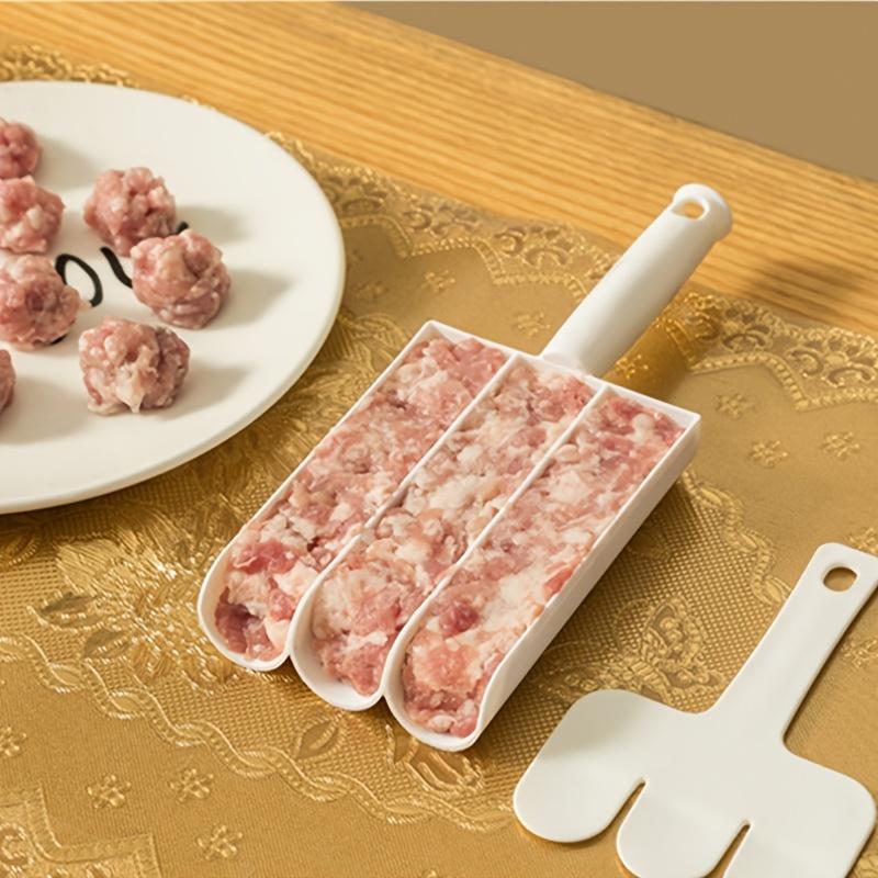 

Многофункциональная машина для изготовления пельменей и фрикаделек — ручная кухонная форма 4 в 1, прочная и легко чистящаяся