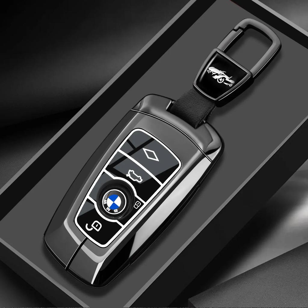 Zinc Alloy Car Key Case Cover for BMW X1 X3 X4 X5 F15 X6 F16 G30 7 Series G11 F48 F39 520 525 F30 118i 218i 320i Car Accessories