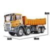 Heavy Dumper Lorry Truck 1/50 Diecast Metal Toy Engineering Car For Children Vehicle Model Miniature Collection Gift For Boys