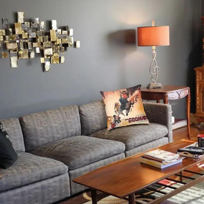 Luxury The Goonies Cushion Cover Polyester Adventure Comedy Movie Throw Pillow Case Bedroom Decoration Pillowcase 45cm 18Inch