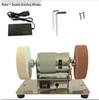 Compact Electric Knife Sharpener with Motor Modification for Desktop Grinding and Polishing