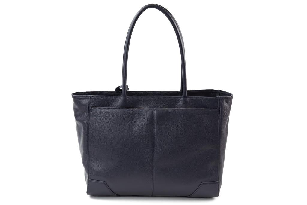 Tote Genuine [SONNE] Bag, Leather, Men's, Navy, SO-SOX027-NV