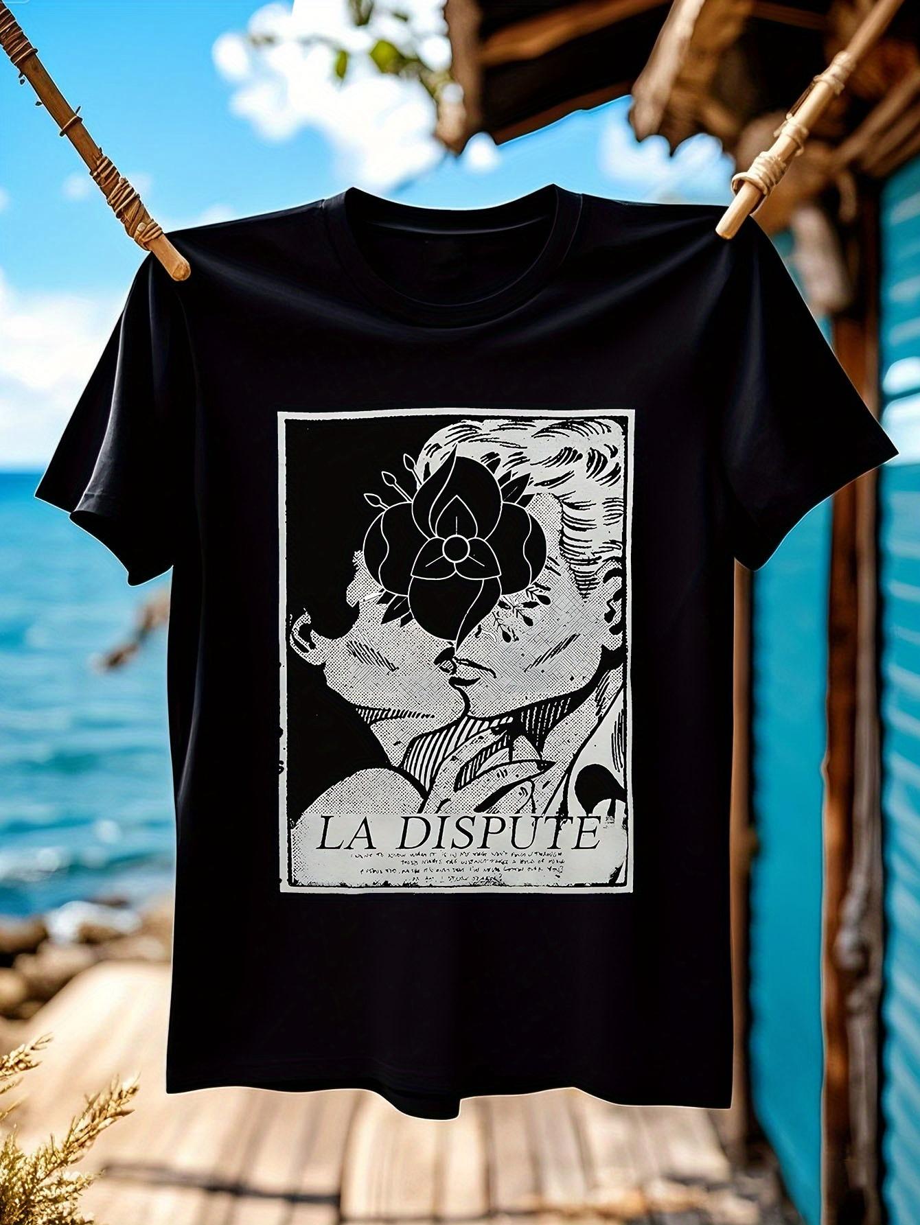La Dispute Black Graphic Tshirt Graphic Tshirt - Bitter F... XXXL