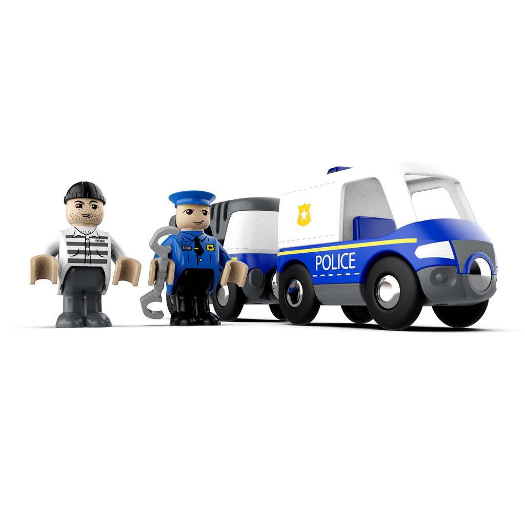 Sound & Light Track Car Police Station Fire Rescue Role-Play Toy for Kids