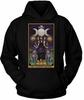 Goddess Hecate Hoodie The Moon Tarot Card Pagan Wicca Witchcraft Hekate Sweater