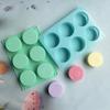 Cake Mold Food Grade Easy Release Reusable 6 Cavity Column Ice-cream Jelly Pudding Soap Mould Kitchen Tools