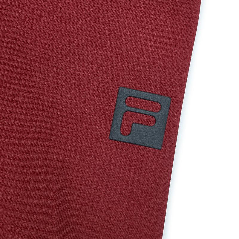Fila Fashion Casual Knit Pullover Sweatshirt Men Sweatshirts Rust-Red A11M511221FRD