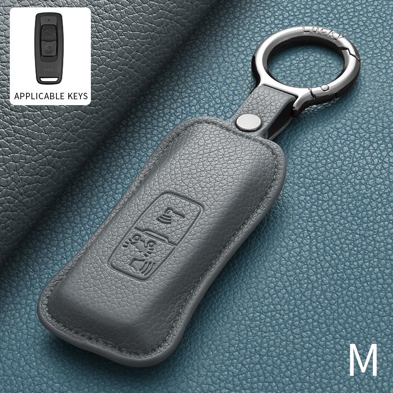 Leather Car Remote Key Case Shell For Honda SH 125 Forza 350 250 750 ADV 150 X-ADV SH300 150 SH150i Auto Key Garnish Accessories