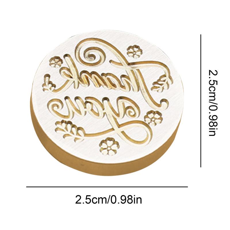Christmas Invitation Brass Seal Head Christmas Wax Seal Head Thanksgiving Envelope Seal for Home Holiday Envelope Decoration
