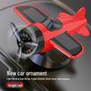 Solar-Powered Rotating Airplane Dashboard Ornament