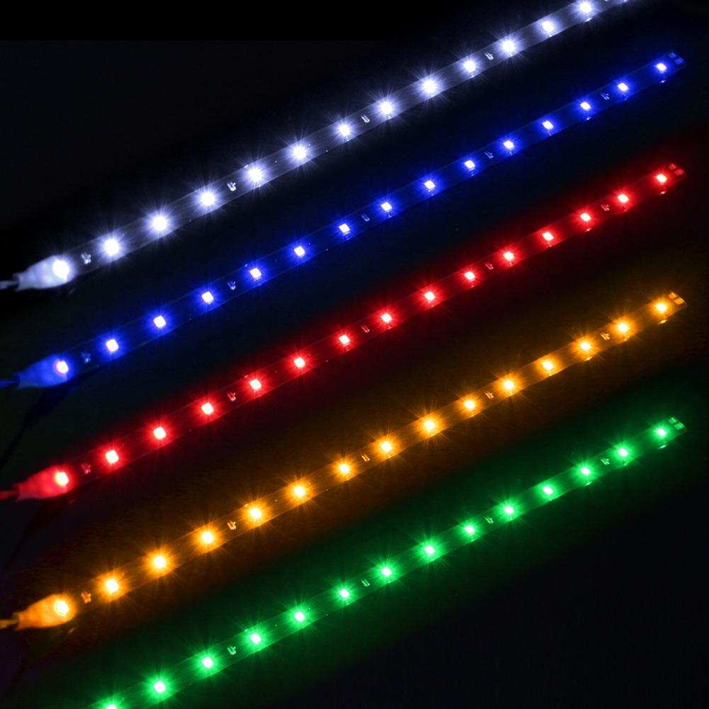 Bandă LED Luminozitate 60LM Lumini Ambientale Cablu Auto 30CM