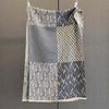 Autumn new fashionable geometric texture splicing scarf women's imitation cashmere warm fashion versatile outer shawl scarf