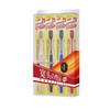 48-Hole Wide Head Toothbrushes, Medium Bristles, 4-Pack