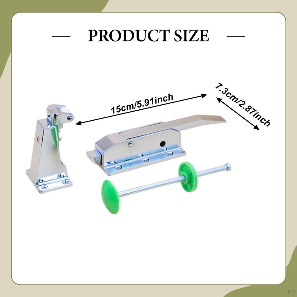 Industrial Fridge Door Lock Heavy Duty Easy to Install for Oven Professional Accessories Sturdy