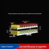 Wall-Mounted Acrylic Cigarette Display with Automatic Pusher