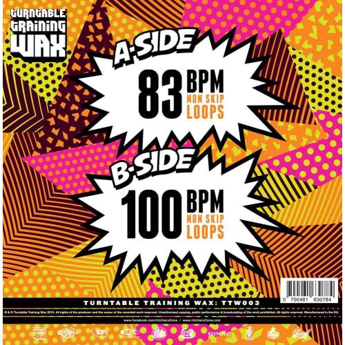 Turntable Training Wax Practice Yo! Cuts v1 and v2 remixed 7 inch