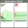 Eastern Wolf Sticky Notes 1.5x2 Self-Stick Notes 10 Bright Multi Colors Sticky Notes 20 Pads 100 Sheet/Pad