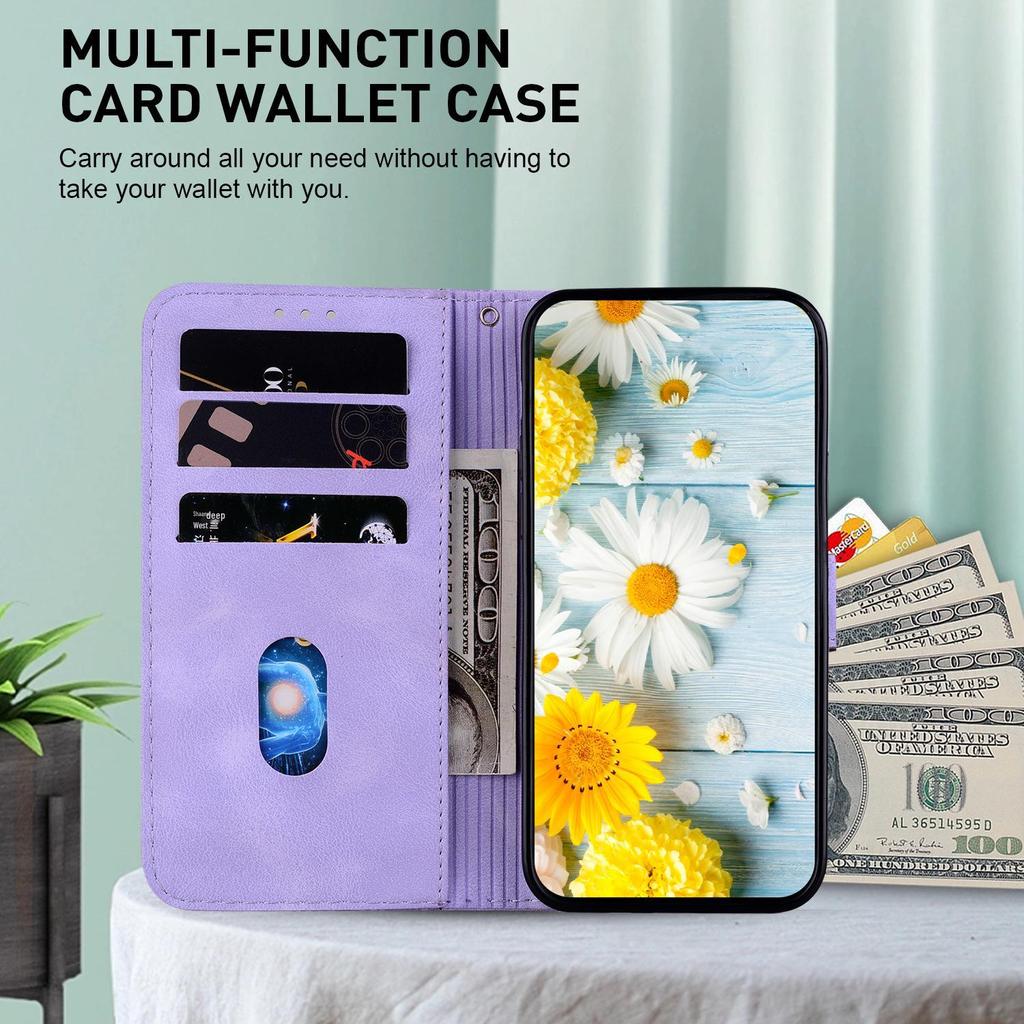 Protective Stand Case with Card Slot for Samsung S21 S22 S23 S24 S25 FE Ultra & Edge