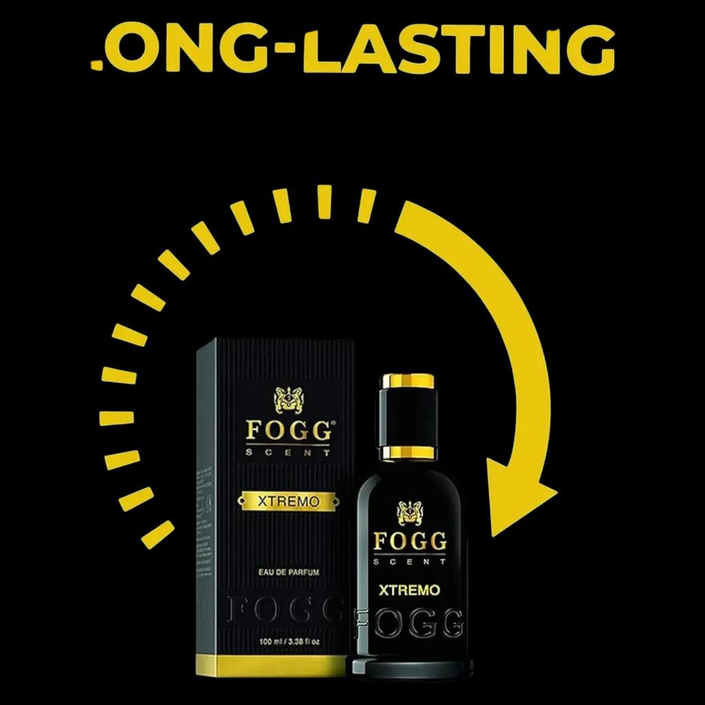 Fogg Scent Xtremo For Men Perfume 90ml Long Lasting Bold Fragrance For Casual And Formal Occasions Stylish Bottle