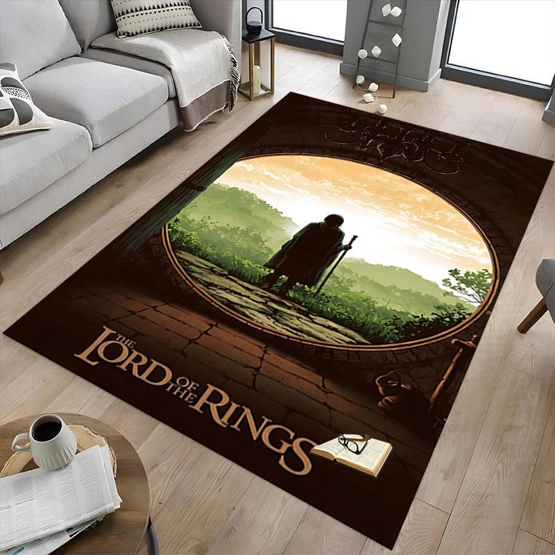 1pc Lord of the Rings Carpet, for Home & Office Decor, Desk Chair Carpet, Festive Gift,Conference Room CarpetL1222