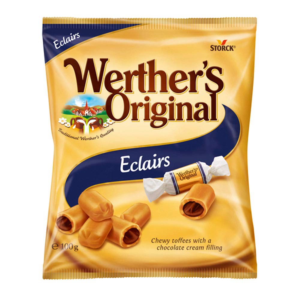 

Эклеры Stoke Original 100 г x 12 пакетиков Werther s