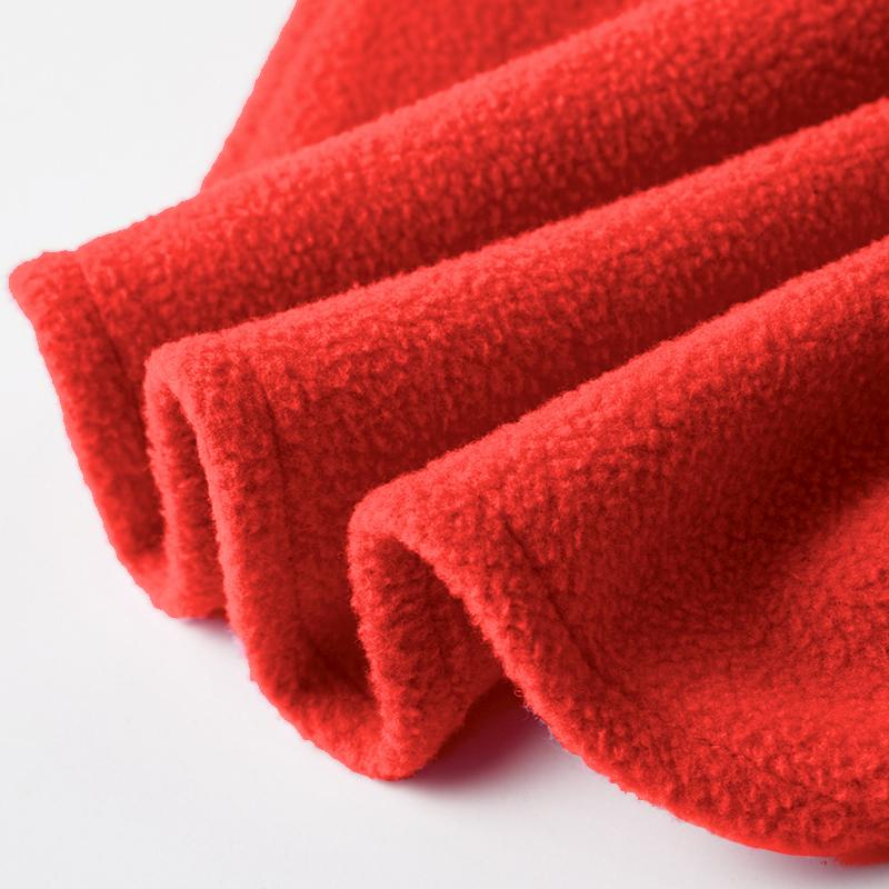 1Pc Fleece Solid Color Dog Warm Coat Warm Pet Clothes Winter Puppy Vest Outfit Sweater Jacket