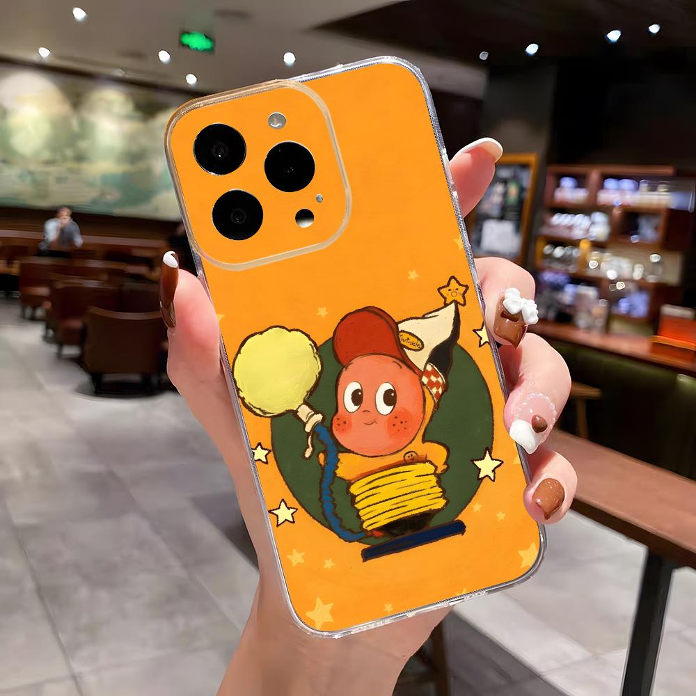 My T-twinkle Twinkle Phone Case For IPhone 17 Air 16 E 15 14 8 7 Plus 13 12 Mini 11 Pro Max Anti Transparent Drop Cover