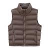 Autumn and winter women's pressure glue craft vest, stand-up collar sleeveless cotton vest, multi-color mixed batch outer wear
