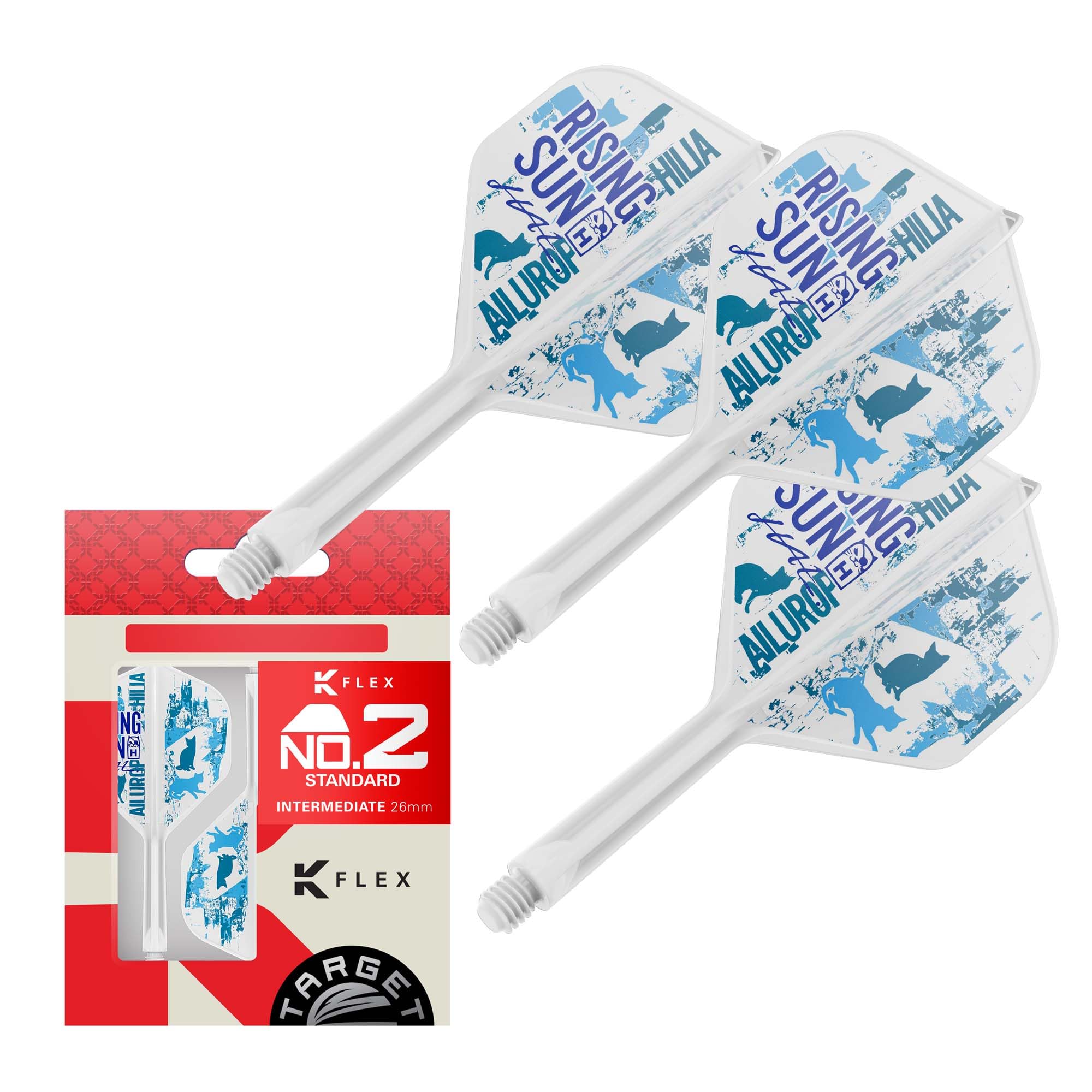 

Target Japan RISING SUN G2 FLIGHT Haruki Muramatsu Player Pack of Darts Accessories HARUKI Intermediate K-FLEX K-Flex Model, 3, (K-FLEX MURAMATSU)
