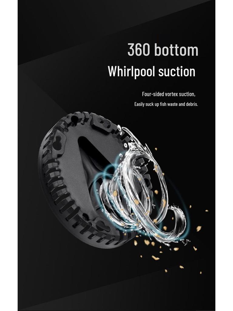 **Silent Submersible Fish Tank Pump for Water Circulation and Filtration**