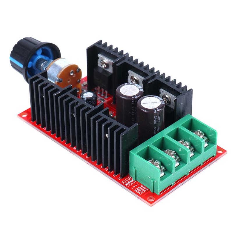 12V 24V 48V 2000W Max 10-50V 40A Regulátor otáček stejnosměrného motoru PWM HHO RC Regulátor