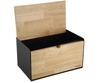KLAUSBERG KB-7386 Double-Sided Bread Bin - Black