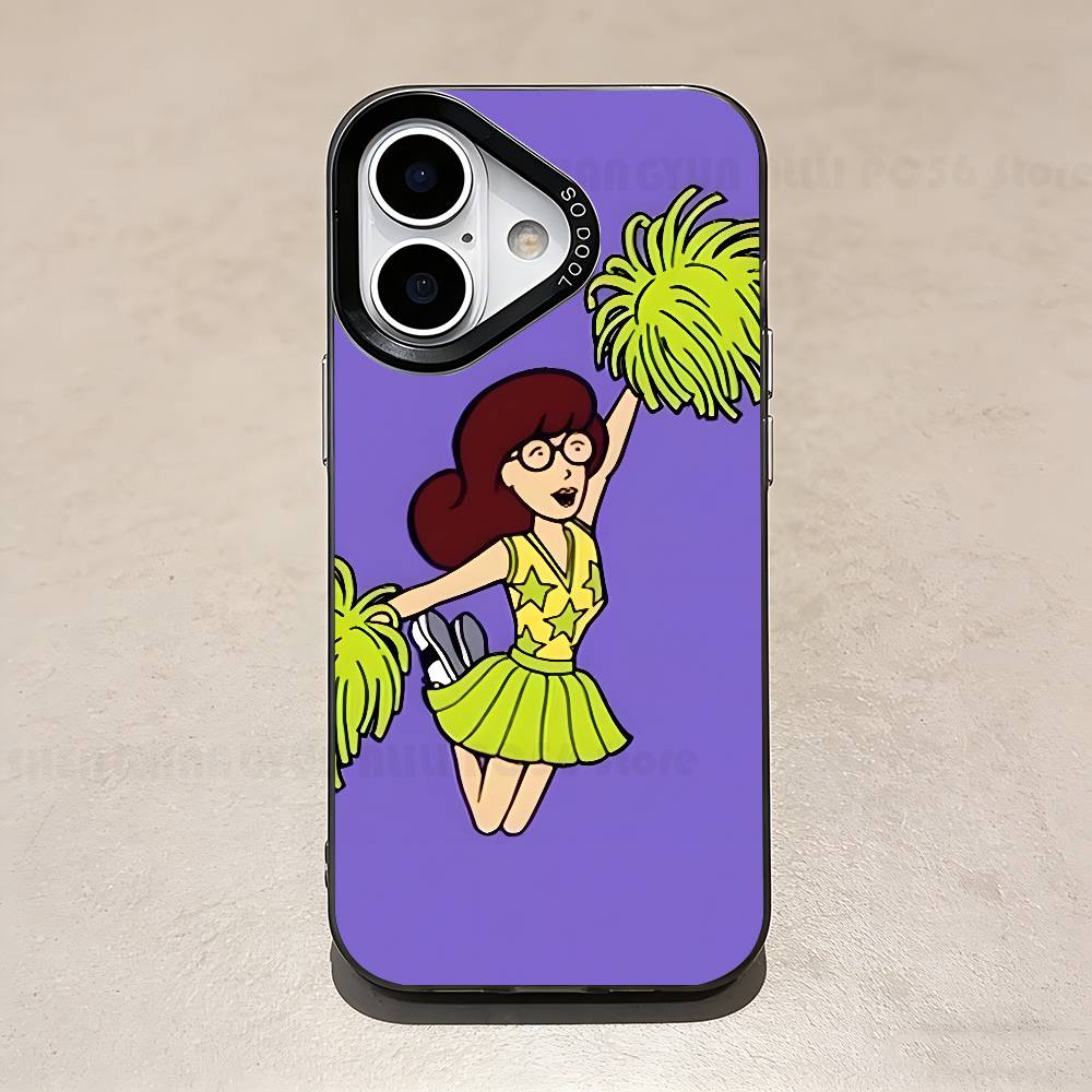 

Мультяшный чехол D-Daria для iPhone 11 12 13 14 15 16 17 Pro Max XS X XR iPhone16