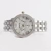 Fashion Womens Quartz Watch With Diamond Accents 24h Calendar Waterproof For Gift