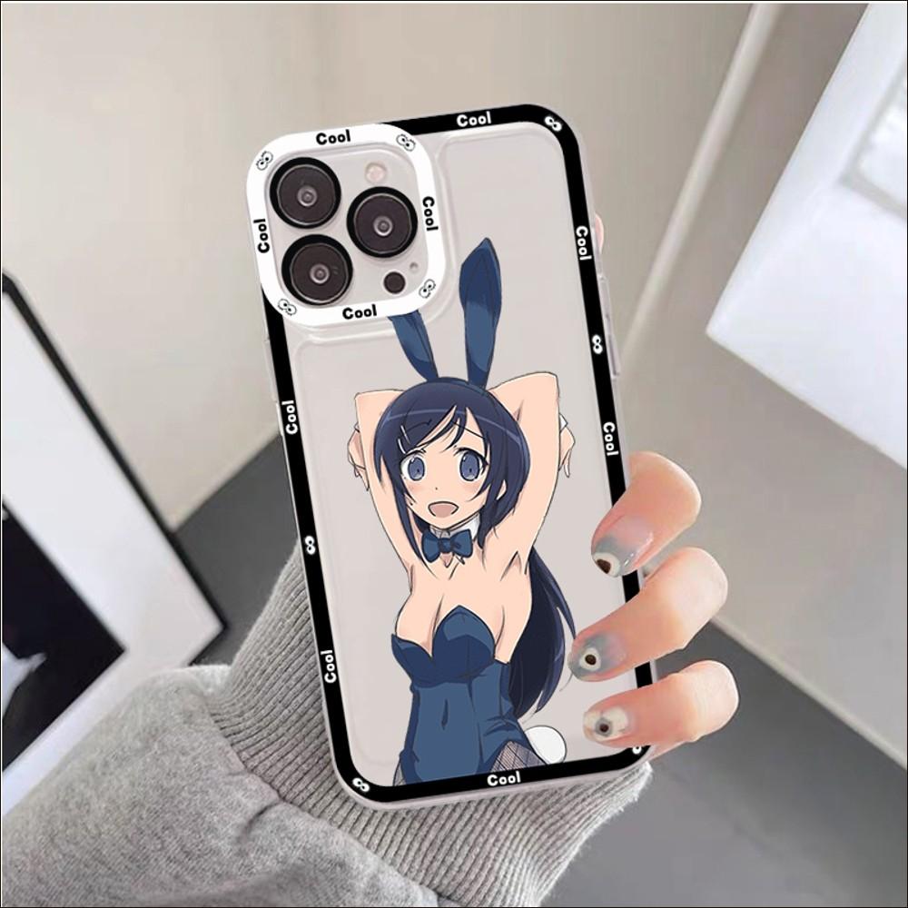 Anime Mai Sakurajima Phone Case For IPhone 11 12 13 14 Mini Pro Max XR X XS TPU Clear Case For 8 7 6 Plus SE 2020
