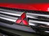 1 stuks 3D ABS voor Mitsubishi auto voorste Motorkap Grille kap embleem badge Achter staart Kofferbak sticker Decal styling auto Accessoires