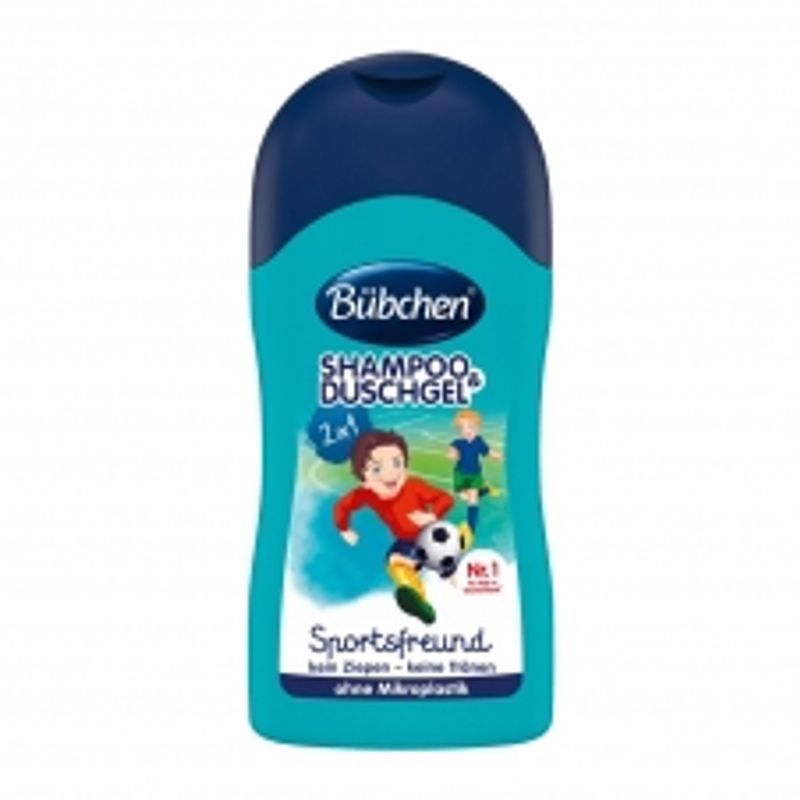 Busen Kids Sports Friends Shampoo & Shower Gel 50ml [Mini Size]