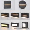 Waterproof LED Step Light for Outdoor Ramps & Corners, Die-Cast Aluminum Plinth Light