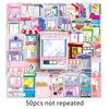 50 Claw Machine Graffiti Stickers Personalized Cartoon Cute Creative Decoration Mobile Phone Suitcase Water Cup Stickers