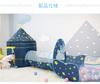 Floving 3-in-1 Kids' Tent Set, Foldable and Easy To Set Up, Kids Tent, Ball Pit, Indoor Play Tent House, Ball Tent, Carrying Bag Included, Marine Worl
