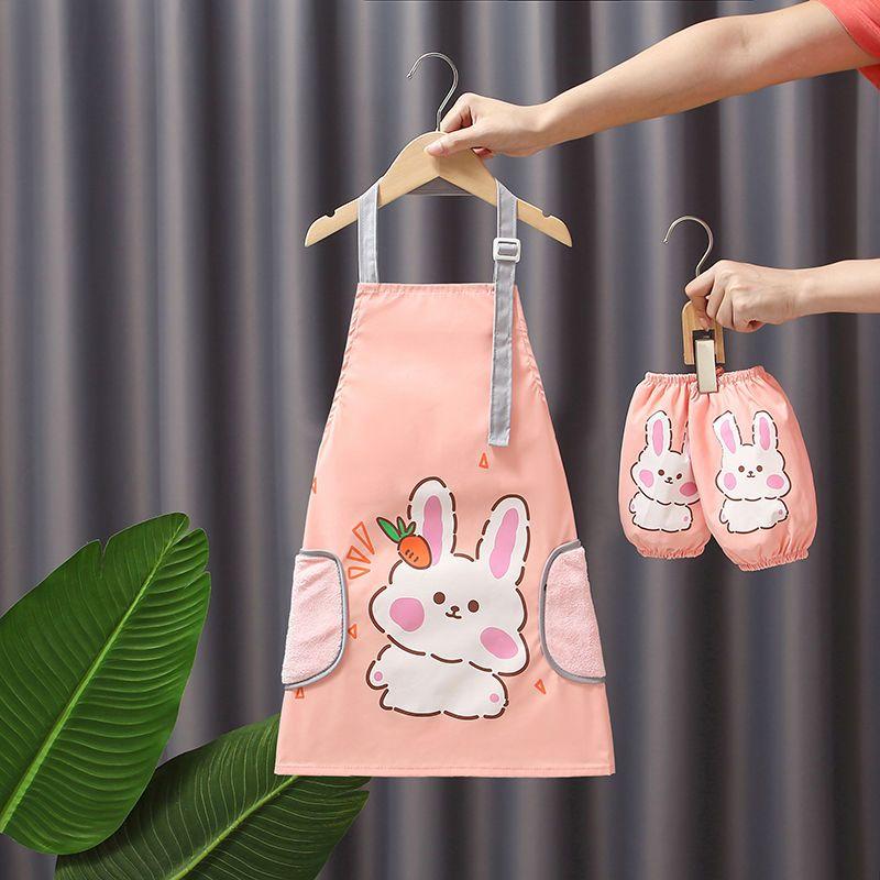 

Водонепроницаемый фартук, детская одежда для рисования, ученики начальной школы в кухонных чехлах, защитная одежда для рисования для мужчин и женщин в детском саду. L-Height 110-145cm